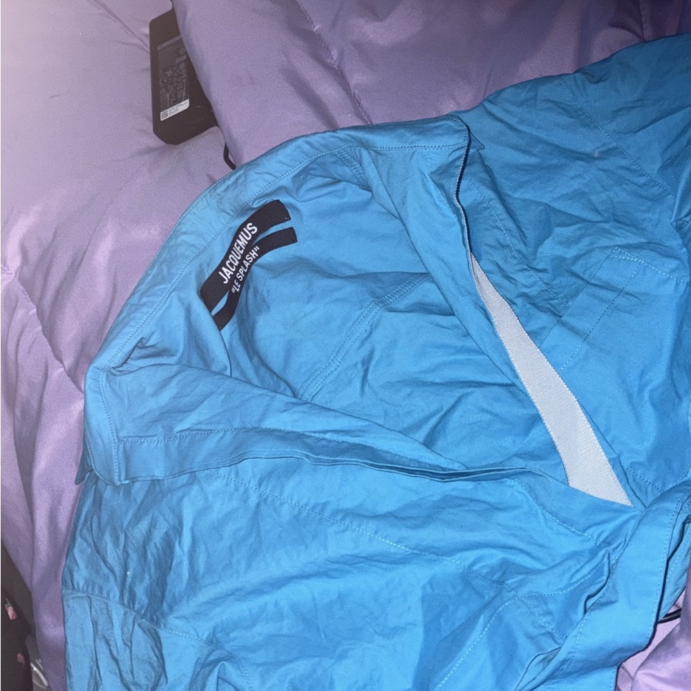 Jacquemus Vibrant Blue Le Splash Shirt